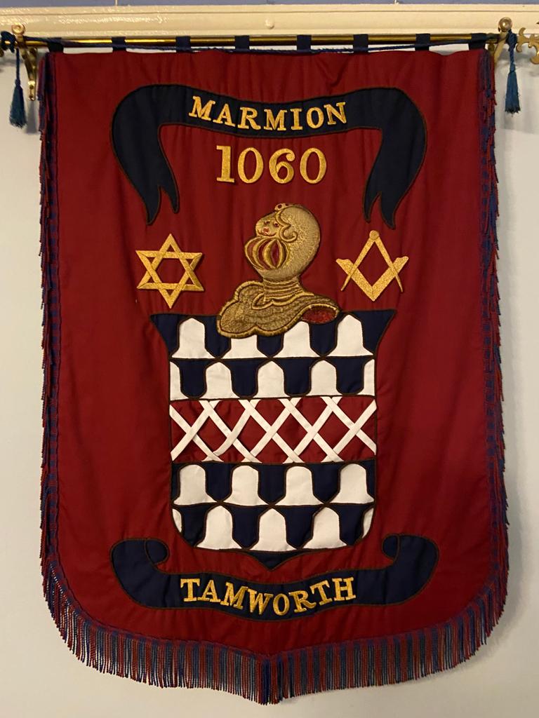 The lodge banner for Marmion